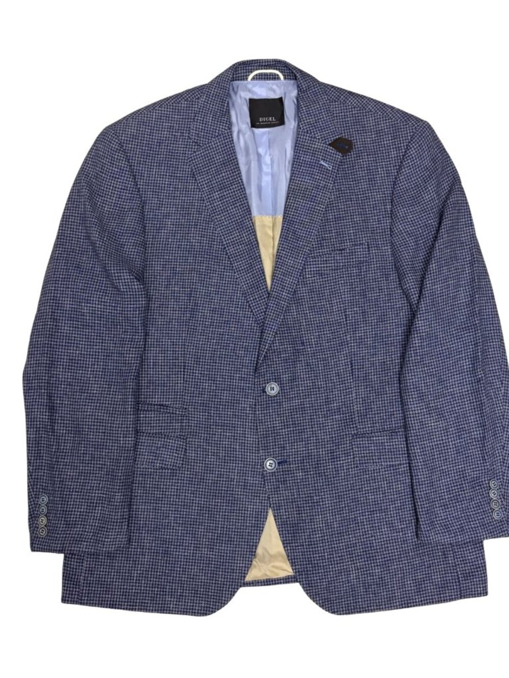 $600 DIGEL LINEN Blazer Sport Coat Luxury Business Casual Jacket Mens 44R